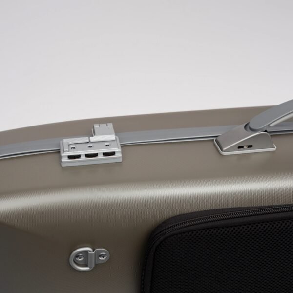 Estuche de viola Bam Suprême Hightech rectangular SUP5301XL Champagne/silver Champagne/Plata