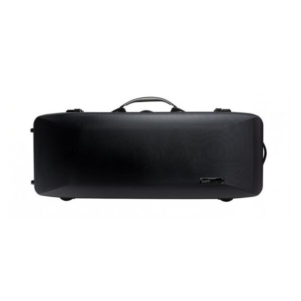 Estuche de viola Bam Suprême Hightech rectangular SUP5301XL Black/black Negro/Negro