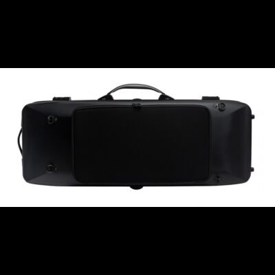 Estuche de viola Bam Suprême Hightech rectangular SUP5301XL Black/black Negro/Negro