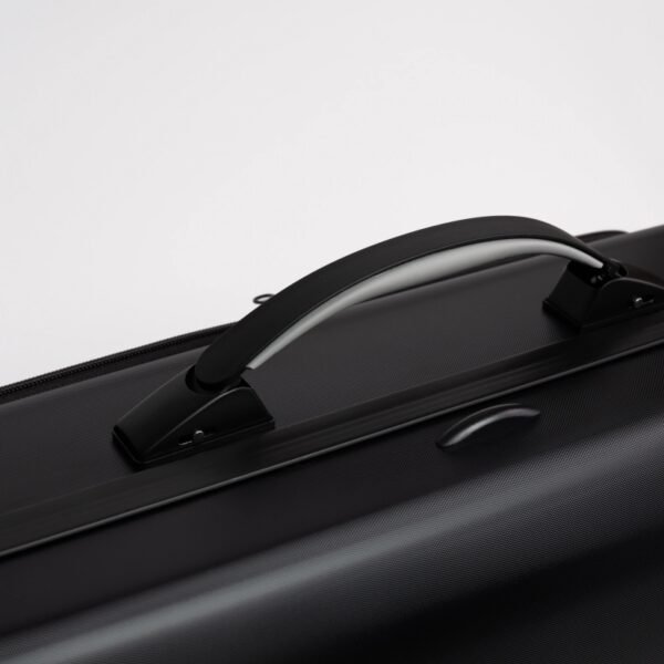 Estuche de viola Bam Suprême Hightech rectangular SUP5301XL Black/black Negro/Negro