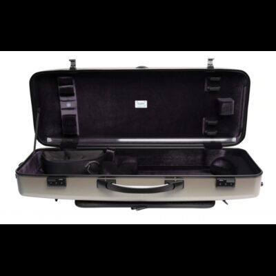 Estuche de viola Bam Suprême Hightech rectangular SUP5301XL Champagne/black Champagne/Negro
