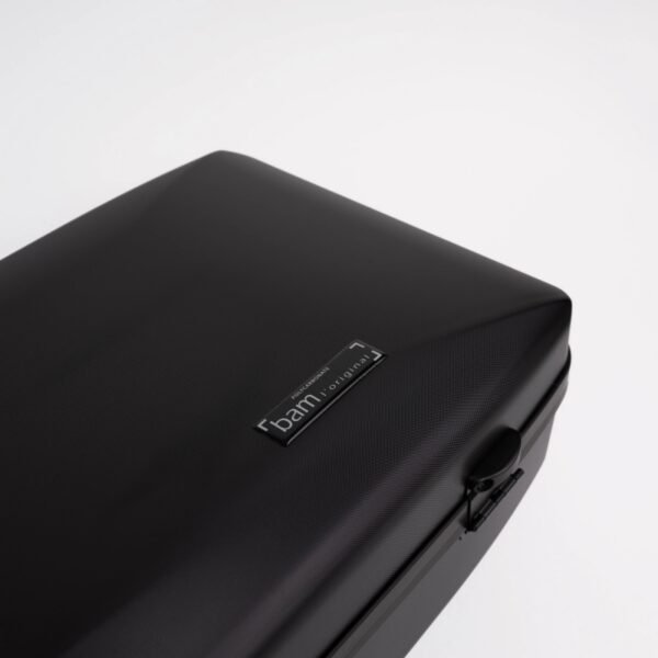 Estuche de viola Bam Suprême Hightech rectangular SUP5301XL Black/black Negro/Negro