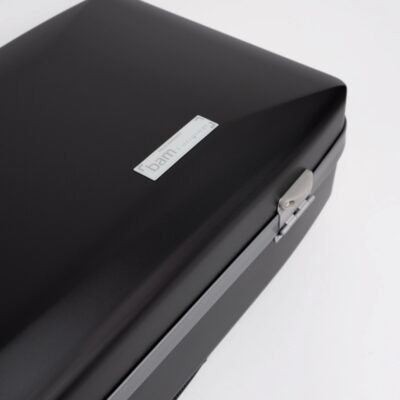 Estuche de viola Bam Suprême Hightech rectangular SUP5301XL Black/silver Negro/Plata