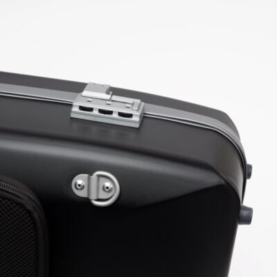 Estuche de viola Bam Suprême Hightech rectangular SUP5301XL Black/silver Negro/Plata