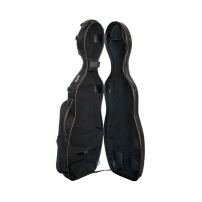 Estuche de violín Artist Dynamic Rocket con bolsa para partituras 4/4 Black Negro