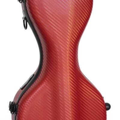 Estuche de violín Artist Dynamic Rocket con bolsa para partituras Garnet red Granate 4/4