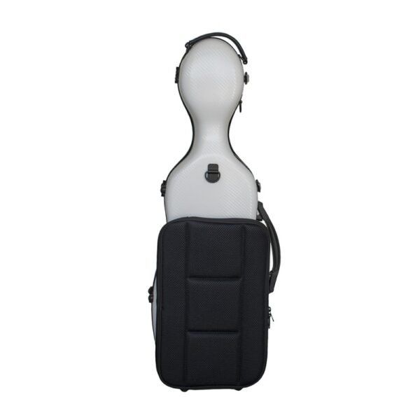 Estuche de violín Artist Dynamic Rocket con bolsa para partituras 4/4 White Blanco