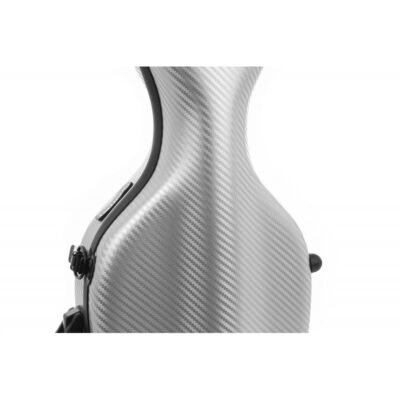 Estuche de violín Artist Dynamic Rocket con bolsa para partituras 4/4 Brushed aluminum Aluminio cepillado