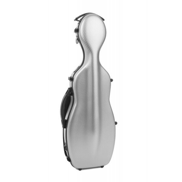Estuche de violín Artist Dynamic Rocket con bolsa para partituras 4/4 Brushed aluminum Aluminio cepillado