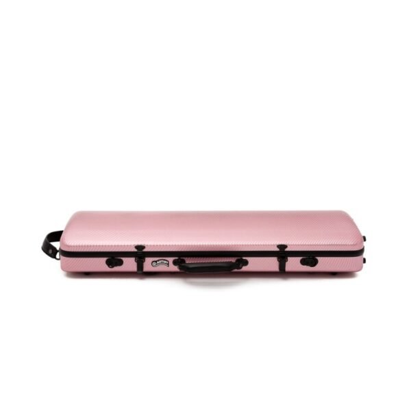 Estuche violín Artist Dynamic policarbonato rectangular con bolsa partituras 4/4 Pink Rosa