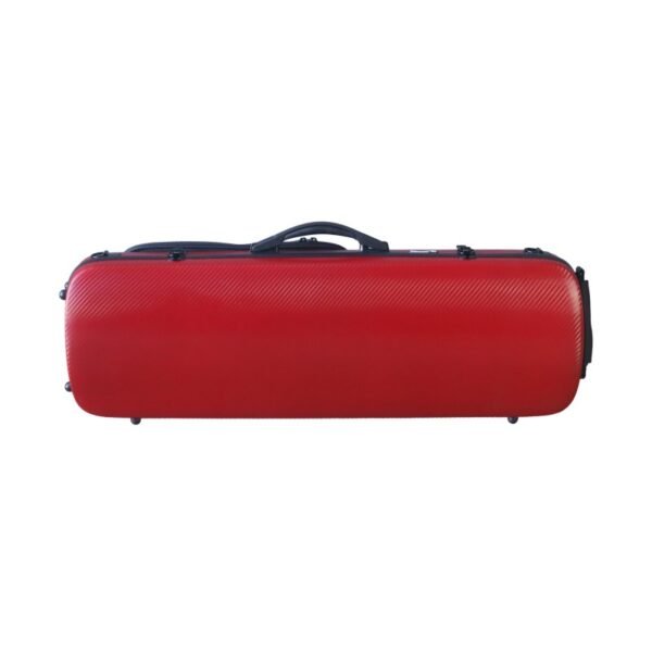 Estuche violín Artist Dynamic policarbonato rectangular con bolsa partituras 4/4 Red Rojo