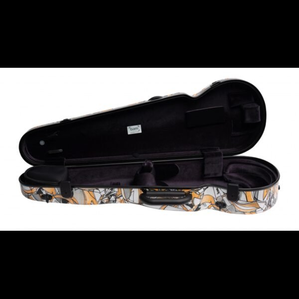 Estuche de violín Bam Cube Hightech forma Ed. limitada CUB2002XLN