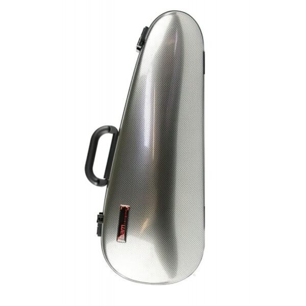Estuche de violín Bam forma Hightech Cabina 2003XL 4/4 Silver carbon