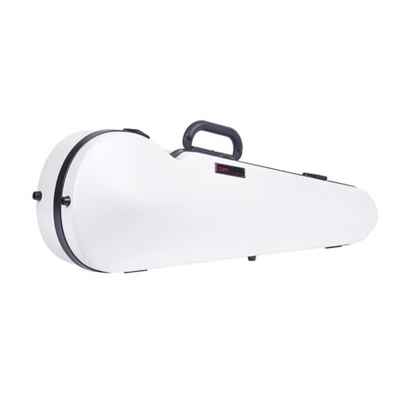 Estuche de violín Bam Hightech forma 2002XL 4/4 White Blanco
