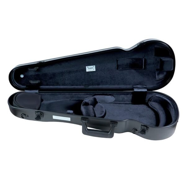 Estuche-violin-Bam-OP2002XL-LOpera-Supreme-Hightech Estuche de violín Bam L'Ópera Suprême Hightech forma OP2002XL 4/4 Black/black Negro/Negro