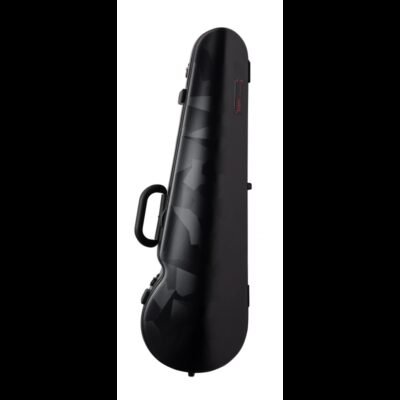 Estuche de violín Bam Shadow Hightech forma SHA2002XLN Black Negro
