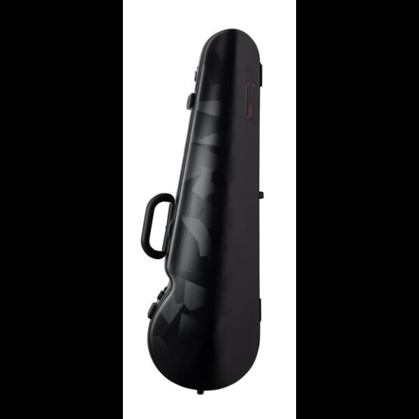 Estuche de violín Bam Shadow Hightech forma SHA2002XLN Black Negro