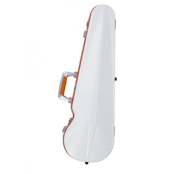 Estuche de violín Bam Ice Suprême Hightech forma SUP2002XL 4/4 White/orange Blanco/Naranja