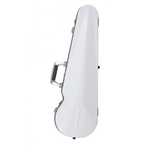 Estuche de violín Bam Ice Suprême Hightech forma SUP2002XL 4/4 White/silver Blanco/Plata