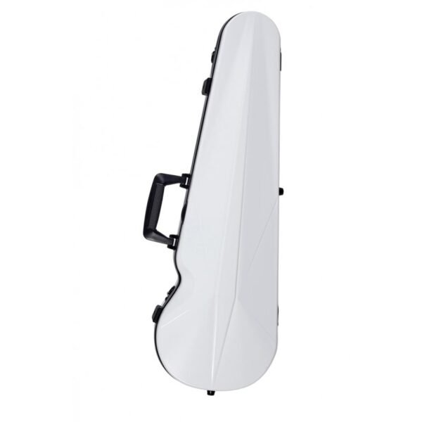 Estuche de violín Bam Ice Suprême Hightech forma SUP2002XL 4/4 White/black Blanco/Negro