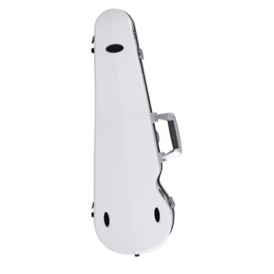 Estuche-violin-Bam-SUP2002XL-Ice-Supreme-Hightech-forma Estuche de violín Bam Ice Suprême Hightech forma SUP2002XL 4/4 White/silver Blanco/Plata