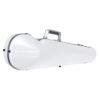 Estuche de violín Bam Ice Suprême Hightech forma SUP2002XL 4/4 White/silver Blanco/Plata