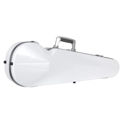 Estuche-violin-Bam-SUP2002XL-Ice-Supreme-Hightech-forma Estuche de violín Bam Ice Suprême Hightech forma SUP2002XL 4/4 White/silver Blanco/Plata
