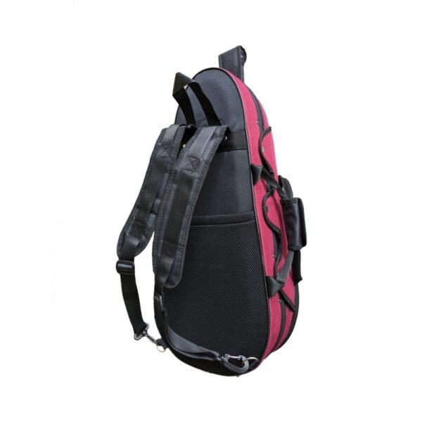 Estuche violín Rapsody Compact 4/4 4/4 Burgundy/black Burdeos/Negro