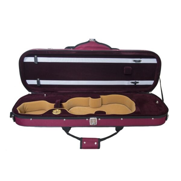 Estuche-violin-Rapsody-Elegance-Rectangular-44 Estuche violín Rapsody Elegance Rectangular 4/4 4/4 Burgundy Burdeos