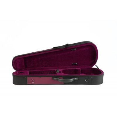Estuche violín Rapsody Forma CSV002A 1/8 1/8 Burgundy/black Burdeos/Negro