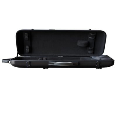 Estuche violín Rapsody Rainbow rectangular 4/4 4/4 Black Negro