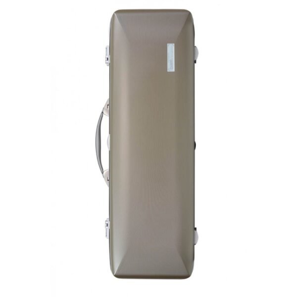 Estuche violín rectangular BAM Suprême Hightech SUP2018XL 4/4 Champagne/silver Champagne/Plata