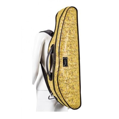 Funda violín Bam Hoody Flower para modelo Hightech Slim HO2000XLF 4/4 Yellow Amarillo
