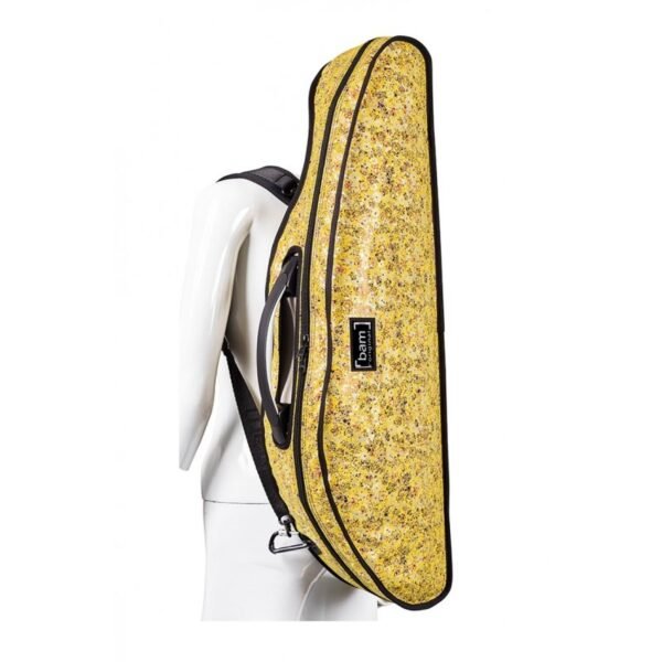 Funda violín Bam Hoody Flower para modelo Hightech Slim HO2000XLF 4/4 Yellow Amarillo