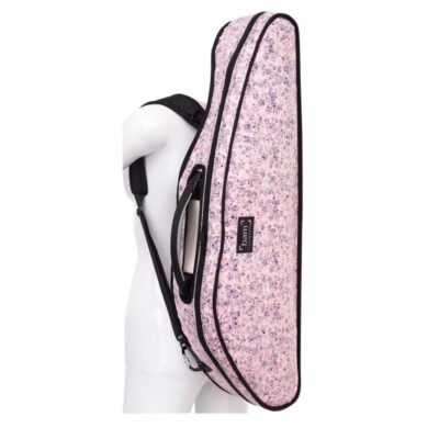 Funda-violin-Bam-HO2000XLF-Hoody-forma-para-modelo-Slim-2000XL Funda violín Bam Hoody Flower para modelo Hightech Slim HO2000XLF 4/4 Pink Rosa