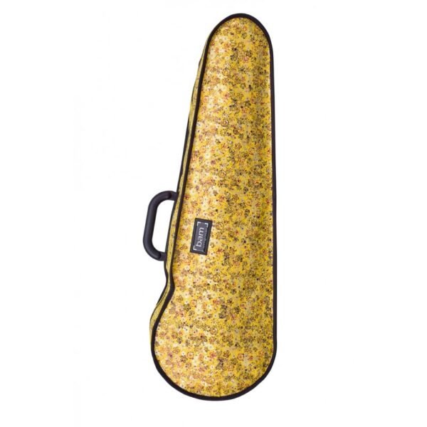Funda violín Bam Hoody Flower para modelo Hightech forma HO2002XLF 4/4 Yellow Amarillo