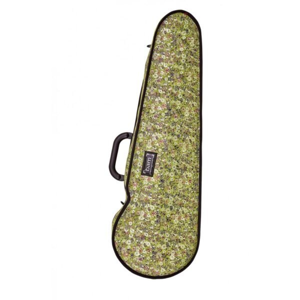 Funda violín Bam Hoody Flower para modelo Hightech forma HO2002XLF 4/4 Green Verde