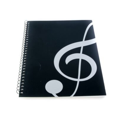 Libreta A4 clave de sol