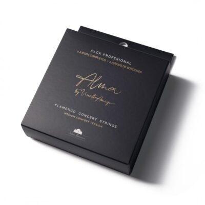 Pack profesional de cuerdas guitarra Solera Flamenca ""Alma"" by Vicente Amigo Medium Confort