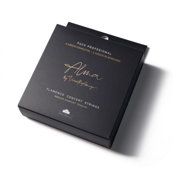 Pack profesional de cuerdas guitarra Solera Flamenca ""Alma"" by Vicente Amigo Medium Confort
