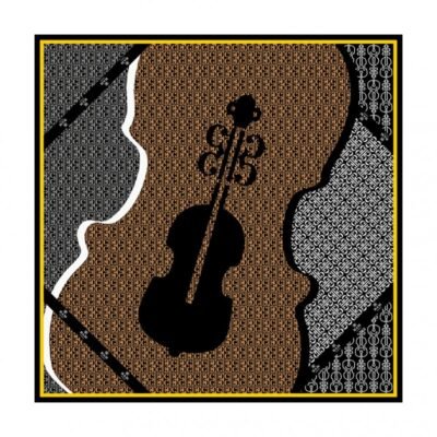 Pañuelo seda Bam France grande