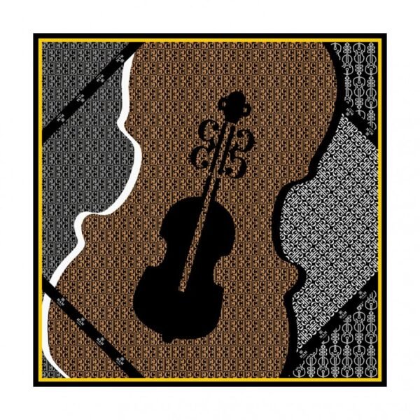 Pañuelo seda Bam France grande