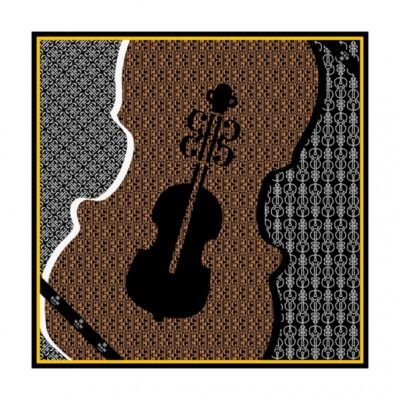 Pañuelo seda  Bam France pequeño