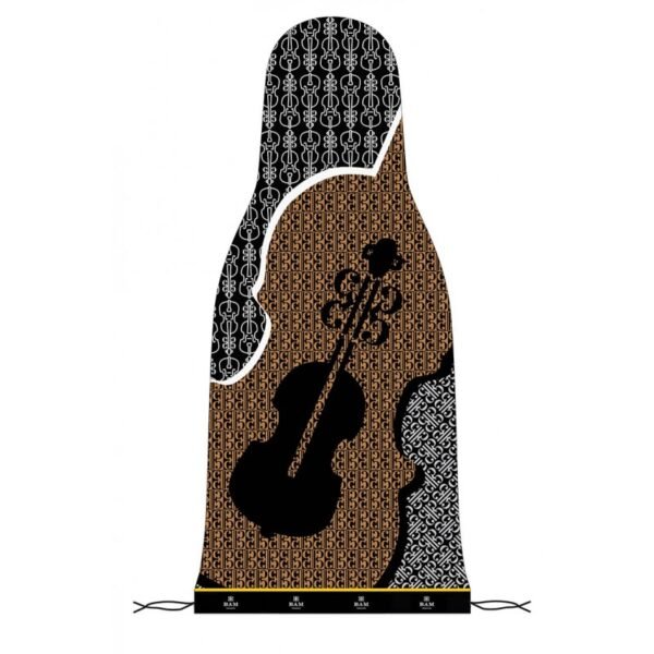 Pijama Bam France seda natural violín con cordón BFIC-0050