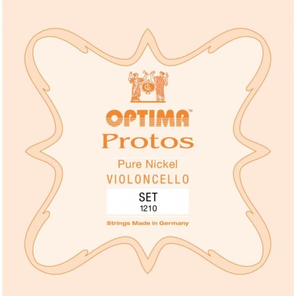 Set de cuerdas cello Optima Protos 1210 Medium 1/4