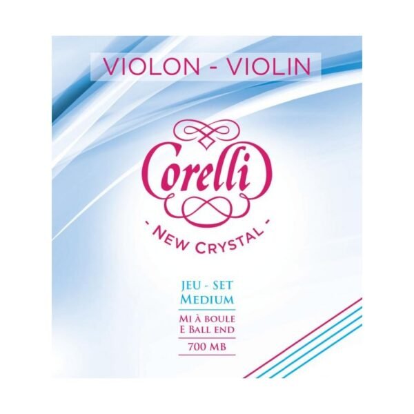 Set-de-cuerdas-violin-Corelli-Crystal-Bola-Medium Set de cuerdas violín Corelli Crystal Bola Medium 4/4