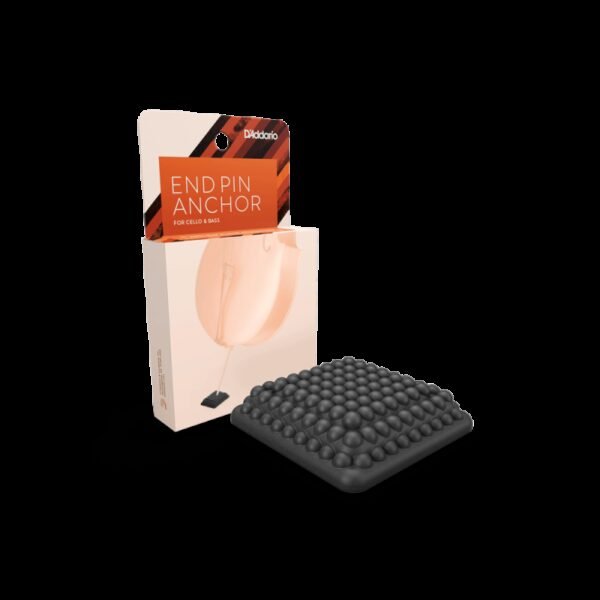 Soporte pica de cello/contrabajo D'Addario Endpin Anchor grande Black Negro
