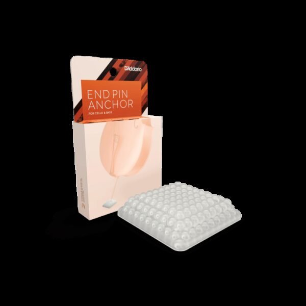 Soporte pica de cello/contrabajo D'Addario Endpin Anchor grande Transparent Transparente