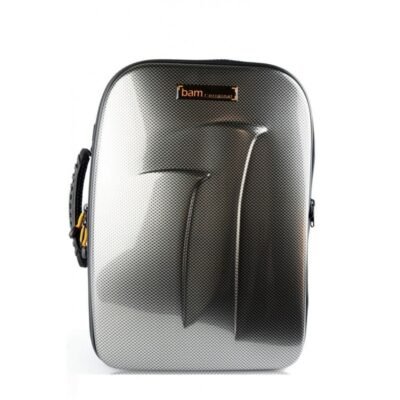 Estuche clarinete Si b. Bam Nuevo Trekking & espacio para atril TREK3027MS Silver carbon