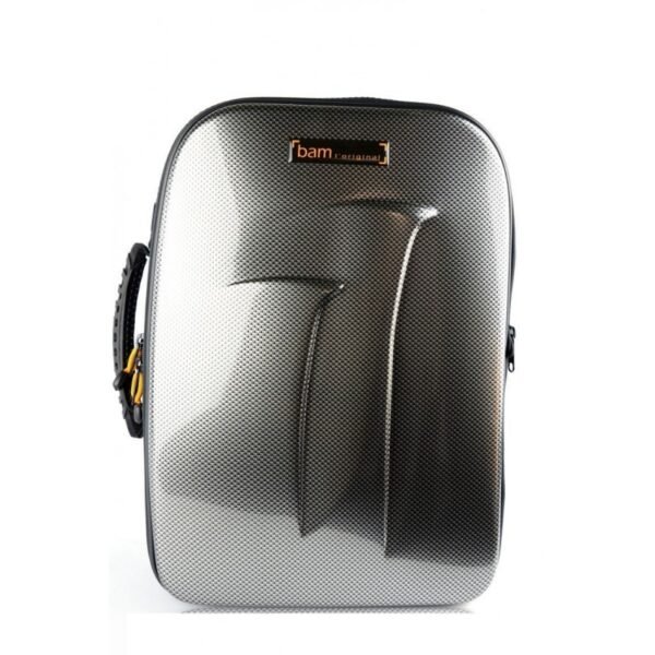 Estuche clarinete Si b. Bam Nuevo Trekking & espacio para atril TREK3027MS Silver carbon